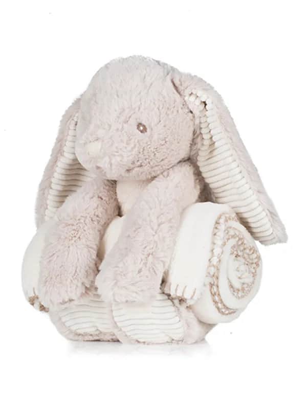 Rabbit And Blanket - Cream