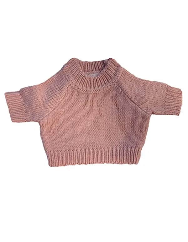 Teddy Jumper - Baby Pink