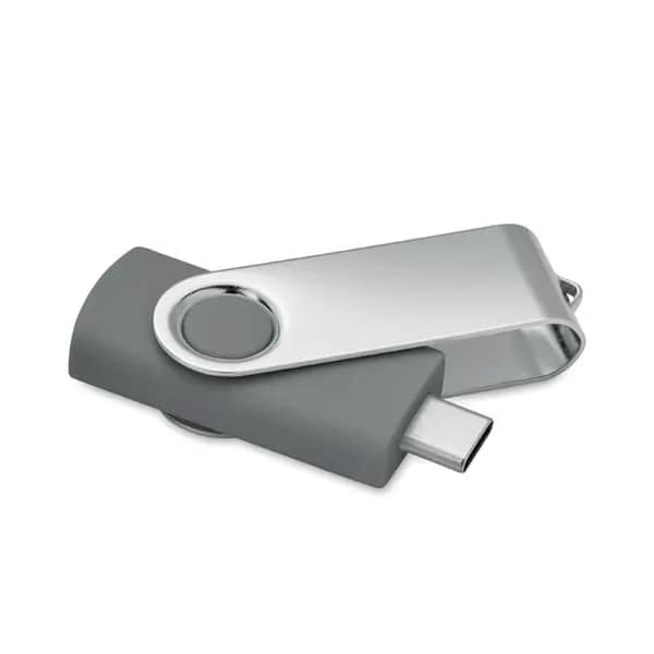 USB Stick 16GB 3.0 type C         MO1401 - COLODRI - Grau