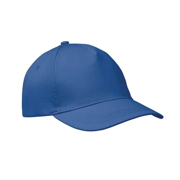 BASEBALL CAP 5 PANELS 160G/M² - BUZZ - Königsblau