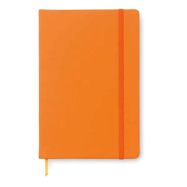 DIN A6 Notizbuch, liniert - NOTELUX - Orange