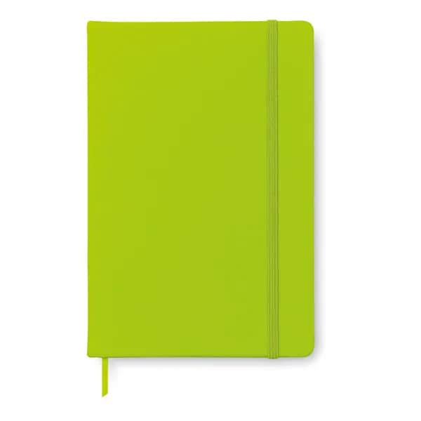 DIN A6 Notizbuch, liniert - NOTELUX - Limette