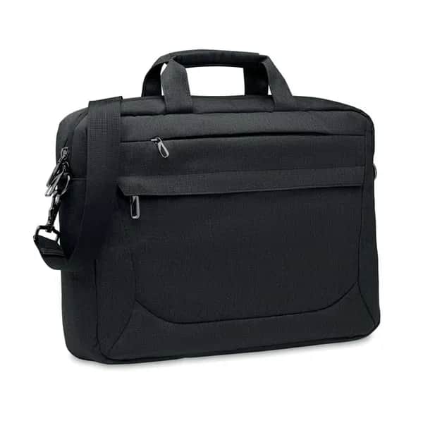 Laptop-Rucksack 600D RPET - ROCKY - Schwarz