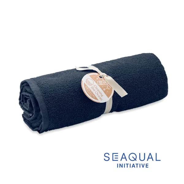 SEAQUAL® Handtuch 100x170cm - WATER - Blau