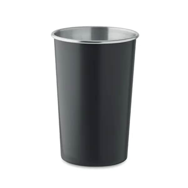 Becher recycelter Edelstahl - FJARD - Schwarz