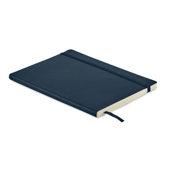 DIN A5 Notizbuch recycelt - BRETA - Marineblau