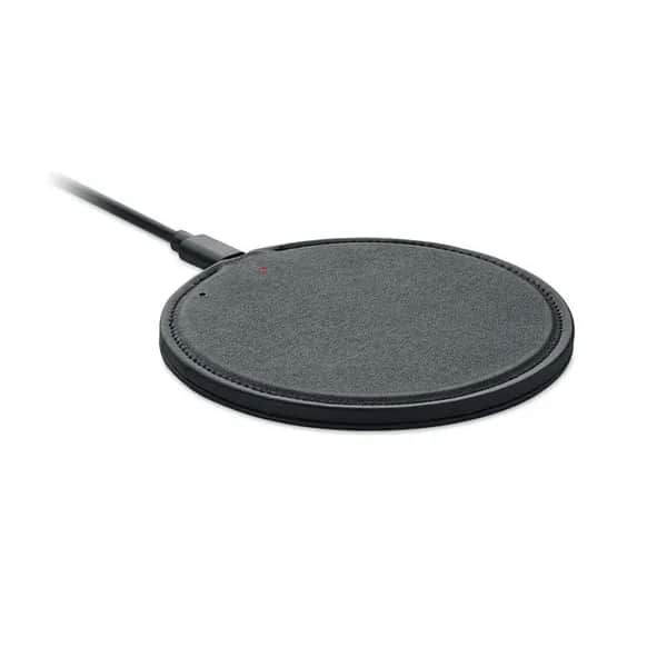 Ladestation recyceltes PU 15W - ALFA - Schwarz