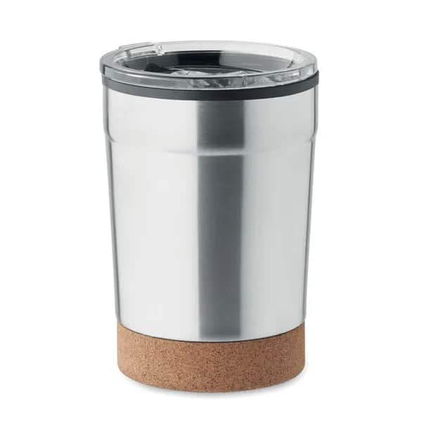 Doppelwandiger Becher 300ml - NOMU - Mattsilber