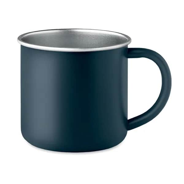 Becher recycelter Edelstahl - CARIBU - Marineblau