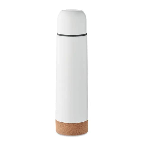 Doppelwandige Flasche 500ml - AVENTUR - Weiß