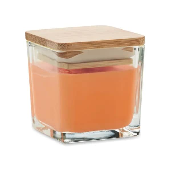 Kerze im Glas 50g - PILA - Orange