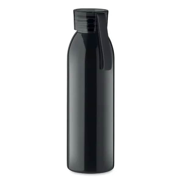 Edelstahlflasche 650ml - BIRA - Schwarz