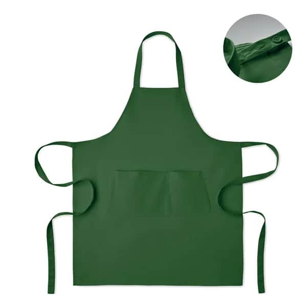 Küchenschürze Organic Cotton - GAMMA - Dunkelgrün