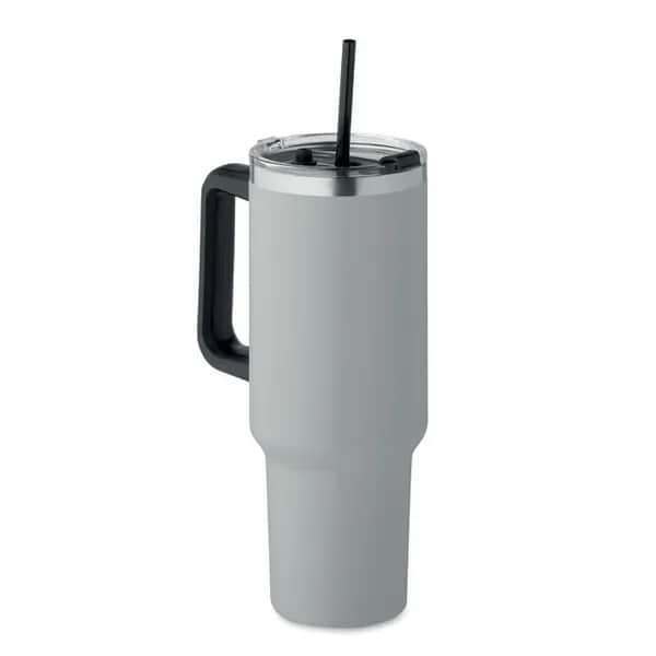 Doppelwandiger Trinkbecher - SUMA - Grau