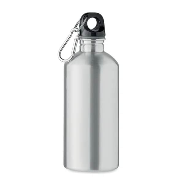 Trinkflasche recycelter 500ml - REMID MOSS - Mattsilber