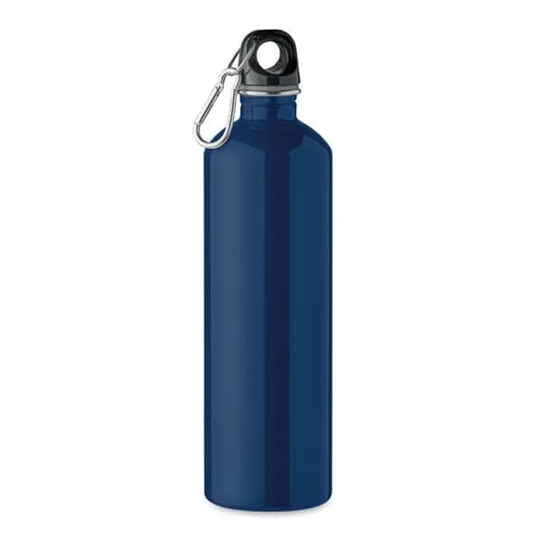 Trinkflasche recycelter 750 ml - REBIG MOSS - Marineblau