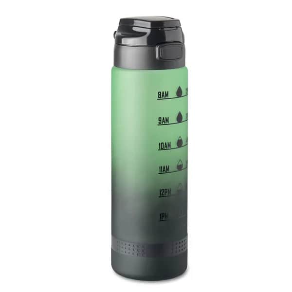 Sport-Trinkflasche RPET 1L - LEVEL - Grün