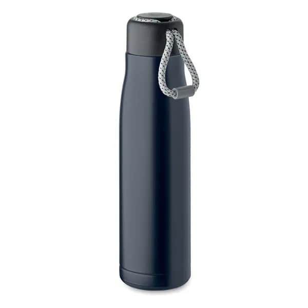 Doppelwandige Flasche 500 ml - CORDLE - Marineblau