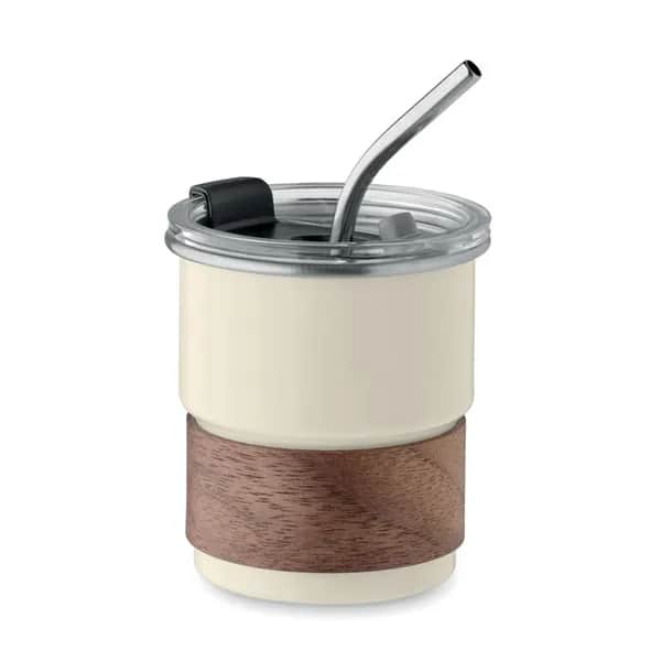 Einwandiger Becher 260 ml - MATE - Beige