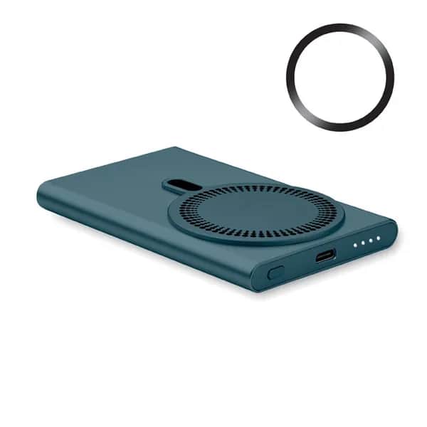 Wireless charger power bank - PAWTT - Blau