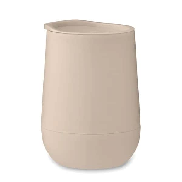 Doppelwandiger Becher 300ml - GO - Beige