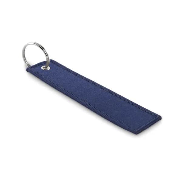 Schlüsselring Polyester Tag - TAKEOFF - Marineblau