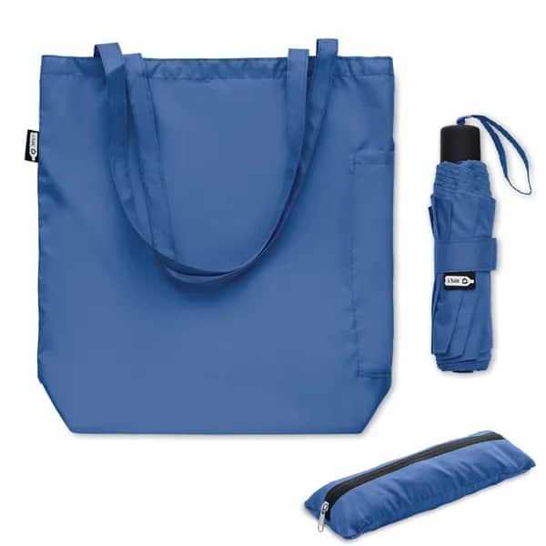 21" Regenschirm mit Tasche - SEATTLE - Königsblau