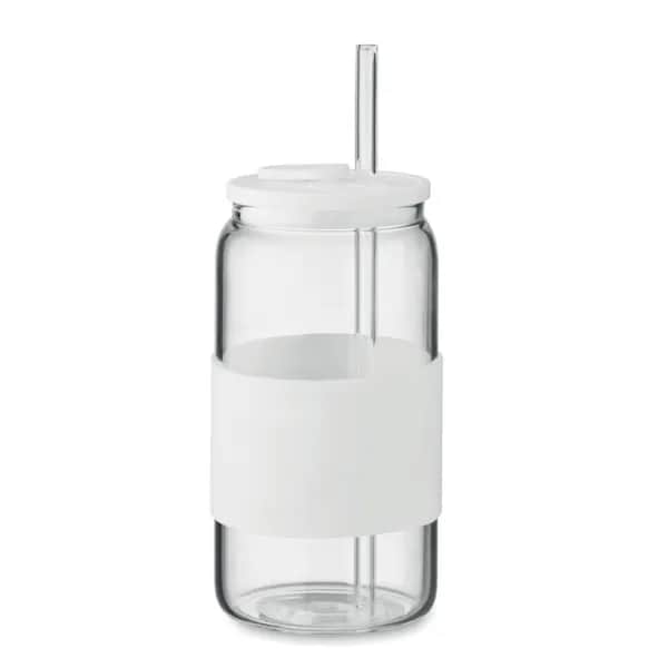 Trinkglas Borosilikat 550ml - BOROSIP - Weiß