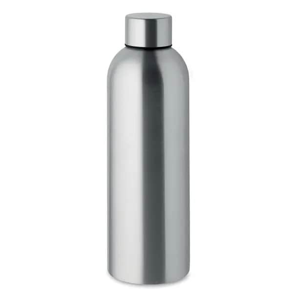 Einwandige Trinkflasche 750 ml - ATHENA PLUS - Mattsilber