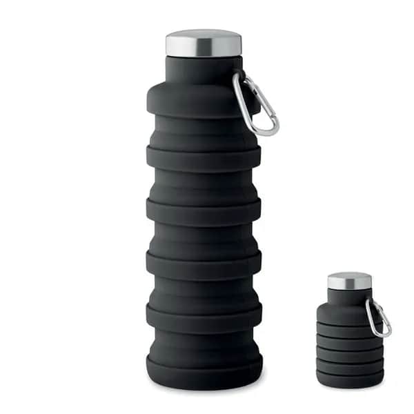 Faltbare Flasche 500ml - KOLAPSI - Schwarz