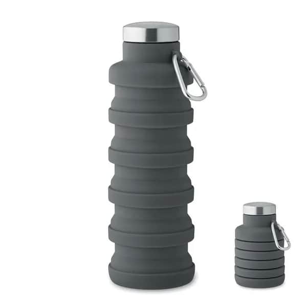 Faltbare Flasche 500ml - KOLAPSI - Steingrau