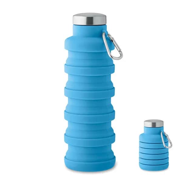 Faltbare Flasche 500ml - KOLAPSI - Babyblau