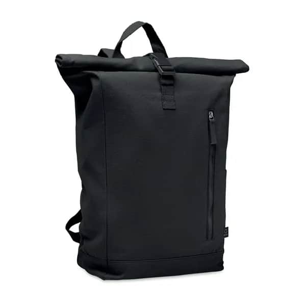 Rolltop-Rucksack 390 g/m² - KAMET - Schwarz