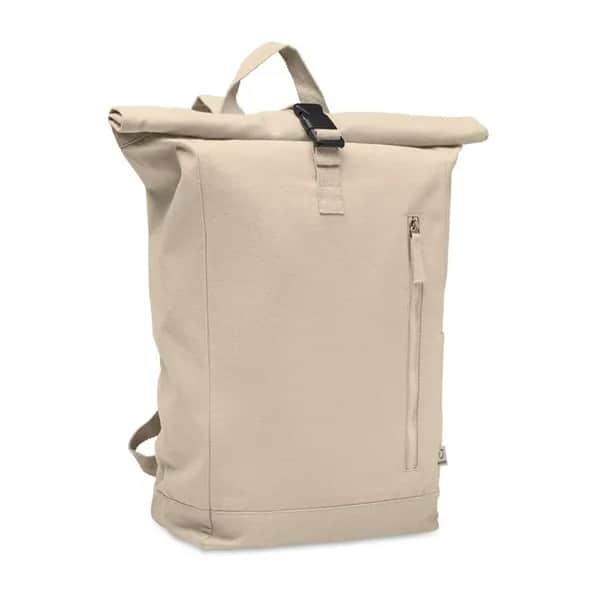 Rolltop-Rucksack 390 g/m² - KAMET - Beige