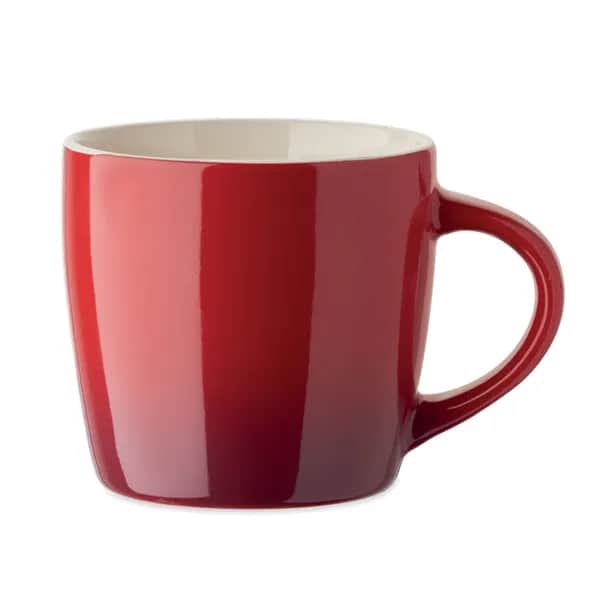 Keramikbecher 300 ml - PEZE - Rot