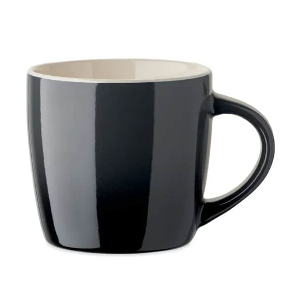 Keramikbecher 300 ml - PEZE - Steingrau