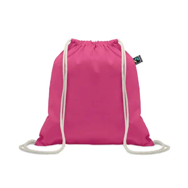 Kordelzugbeutel Fairtrade 180g - OSOLE DRAW COLOUR - Fuchsie