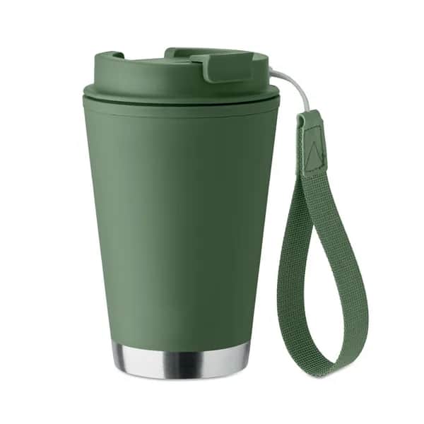 Doppelwandiger Becher 300 ml - TOPIZ - Dunkelgrün