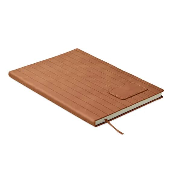 DIN A5 Smokey Notizbuch PU - TINTRAY - Braun