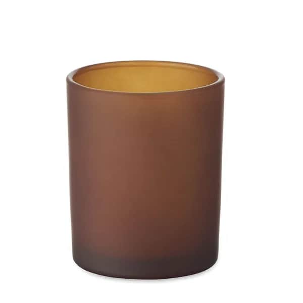 Kerze aus Pflanzenwachs 80 g - KIVAS WOOD - Braun