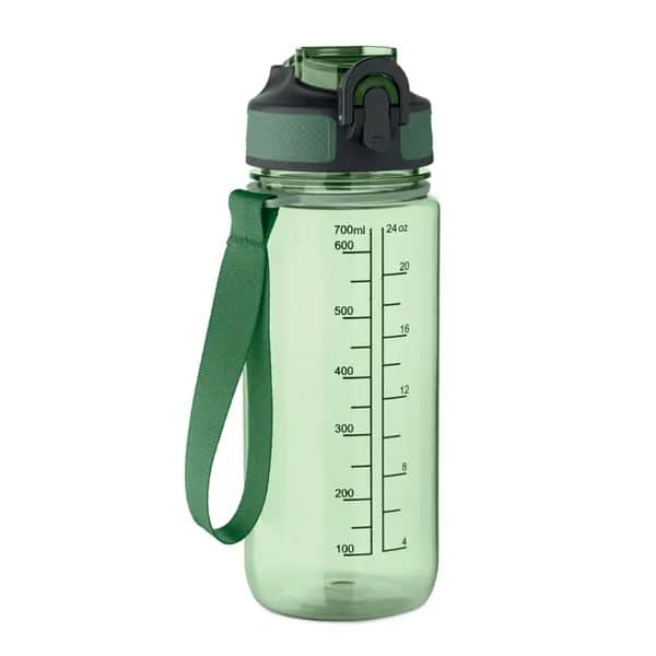 Sport-Trinkflasche 700ml - ENKEL - Transparent Grün