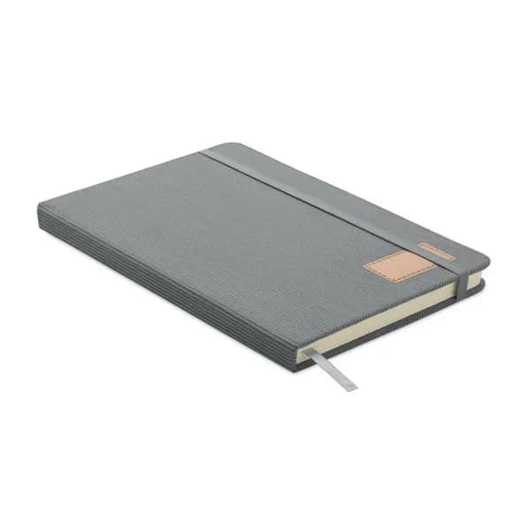 DIN A5 Notizbuch RPET - CORDI NOTE - Grau
