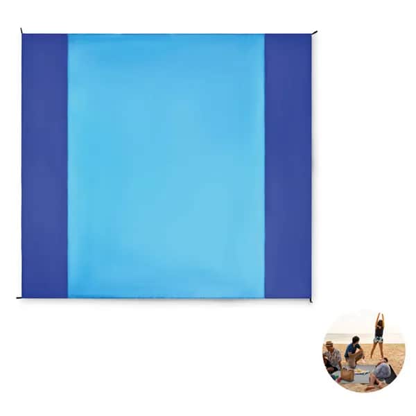 Strandmatte 210T Polyester - NOSAND - Türkis