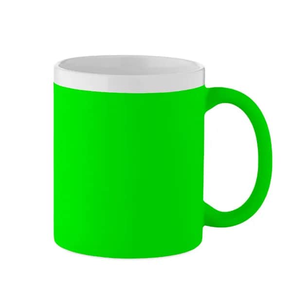 Keramikbecher 300 ml - MUGIVA - Neon Grün