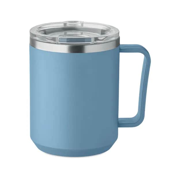 Doppelwandiger Becher 400ml - COCOA - Petrol