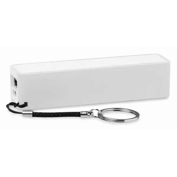 Slim PowerBank 2200 mAh     -22 - POWER MATE - Weiß