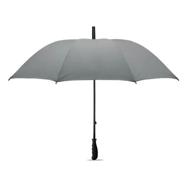 Reflektierender Regenschirm - VISIBRELLA - Mattsilber