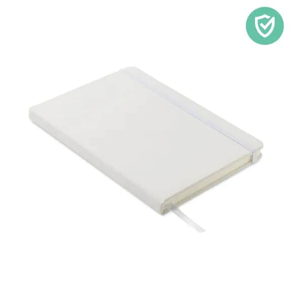 Antibakterielles A5 Notizbuch - ARCO CLEAN - Weiß