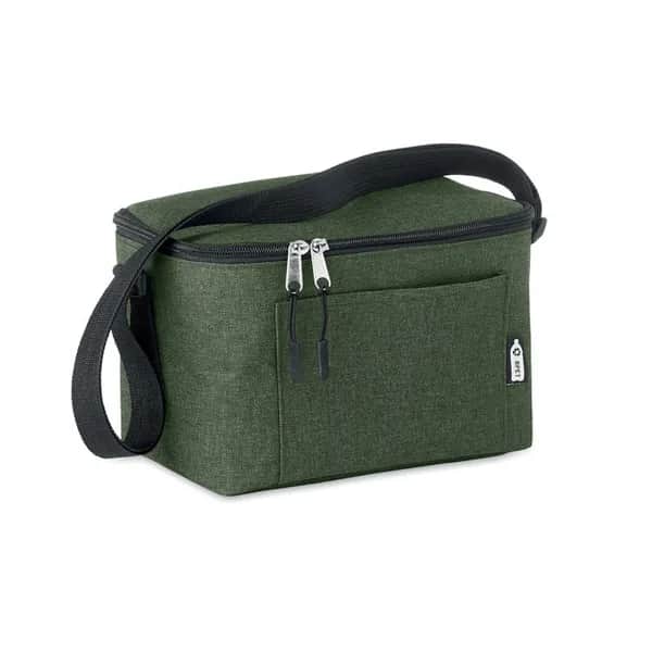 Kühltasche für Dosen RPET - CUBA - Dunkelgrün