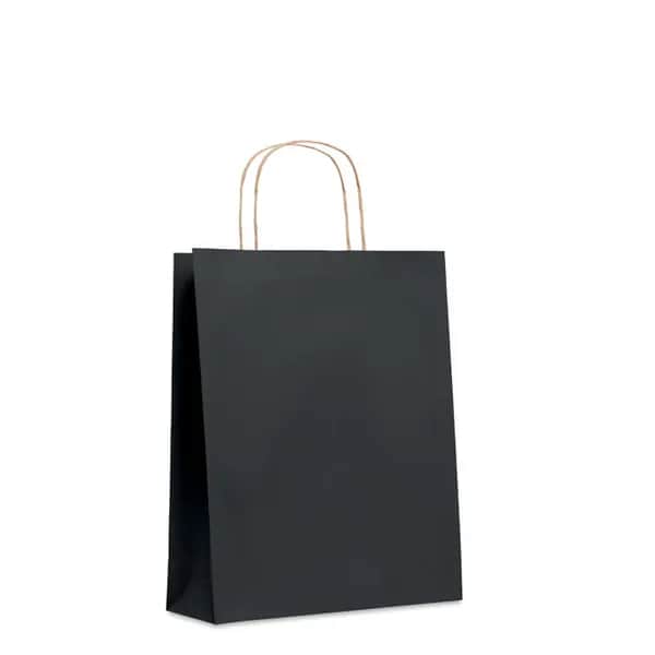 Papiertüte, medium 90 g/m² - PAPER TONE M - Schwarz